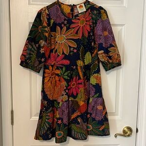 Farm Rio short sleeve mini dress size S